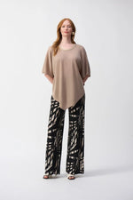 Load image into Gallery viewer, Tropical Print Wide Leg Trousers 251274
