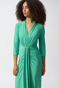 Draped Wrap Dress 251275