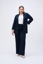 Load image into Gallery viewer, Seersucker Wide Leg Pull-On Trousers 251293
