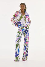 Load image into Gallery viewer, Floral Print Wide Leg Pants 251770
