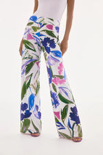 Load image into Gallery viewer, Floral Print Wide Leg Pants 251770
