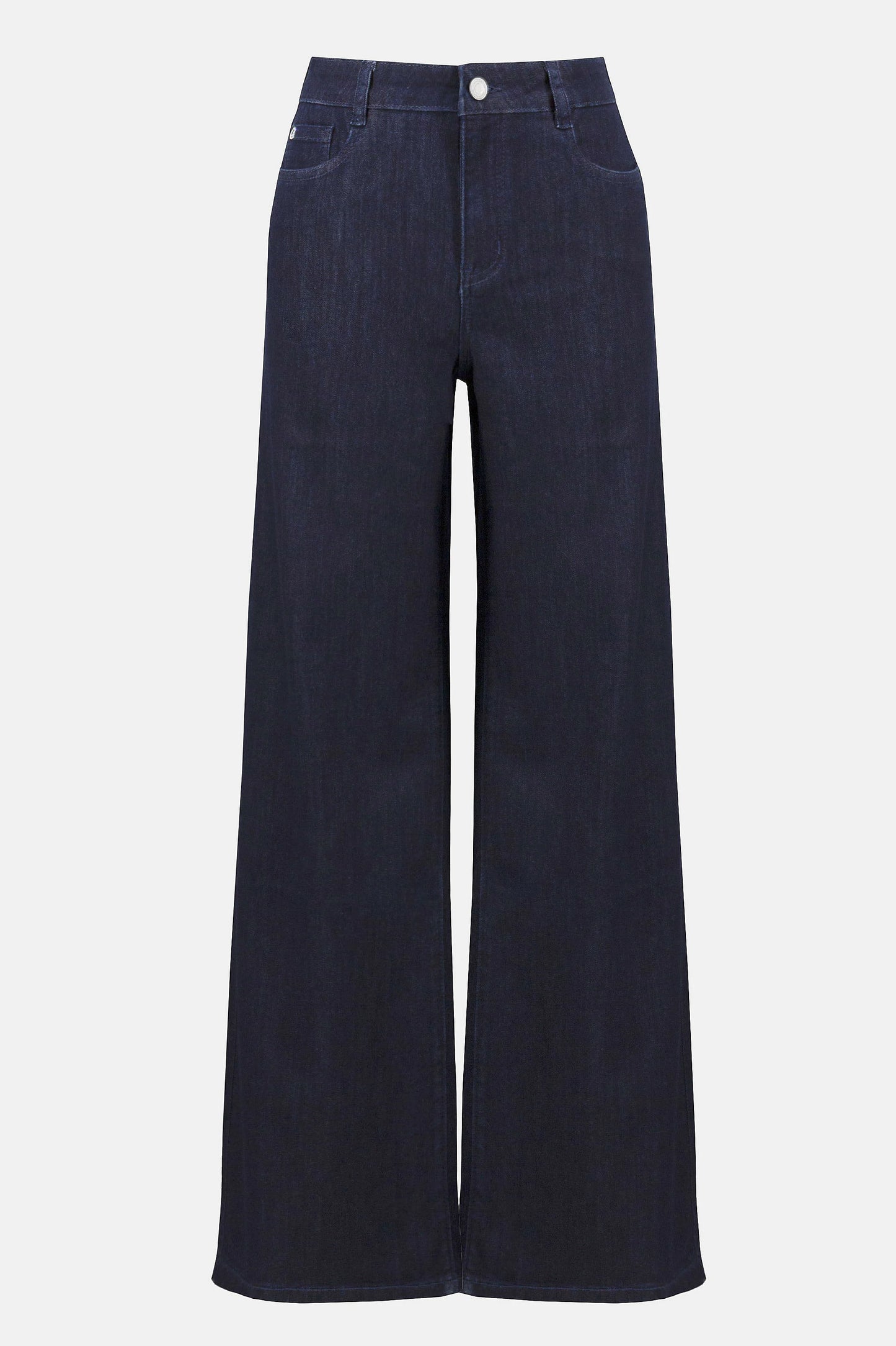 Goldie Classic Wide-Leg Stretch Jeans