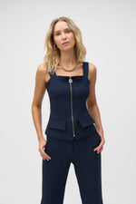 Load image into Gallery viewer, Lux Twill Bustier Fitted Top 252225
