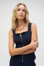 Load image into Gallery viewer, Lux Twill Bustier Fitted Top 252225

