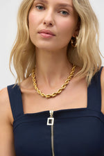 Load image into Gallery viewer, Lux Twill Bustier Fitted Top 252225
