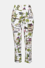 Load image into Gallery viewer, Conversational Print Crop Pants 252232

