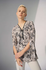 Load image into Gallery viewer, Python Print Fit and Flare Tunic 252242
