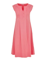Load image into Gallery viewer, Bright Green Sleeveless Dress with Pleated Front Details 25225
