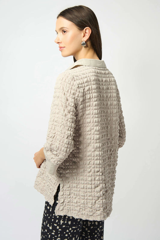 Joseph Ribkoff Bubble A-Line Mock Collar Top Lucindas
