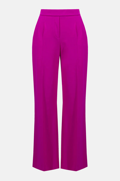 Scuba Crepe Wide Leg Pull-On Pants