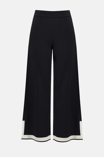 Joseph Ribkoff Knitted Colour Block Culottes Trousers Lucindas