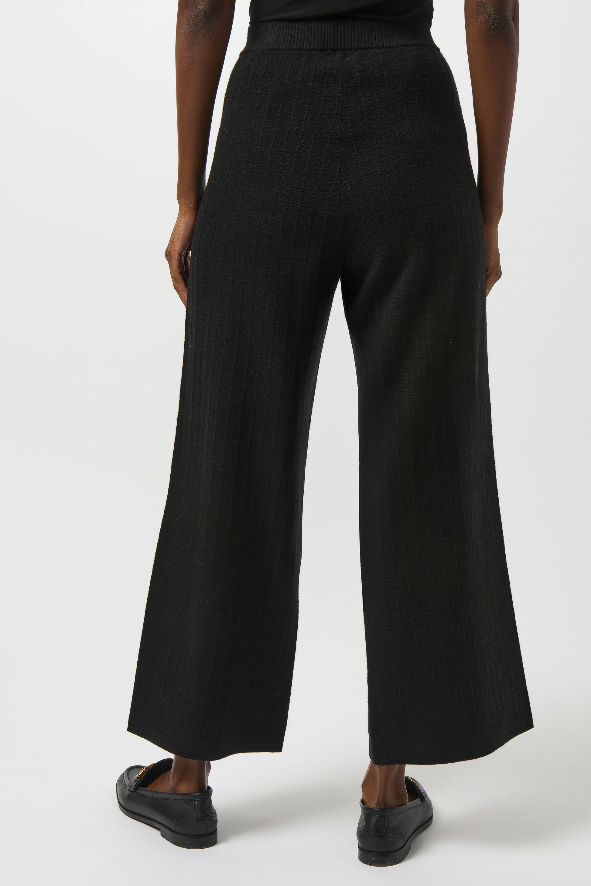Joseph Ribkoff Sweater Knit Wide Leg Trousers Lucindas