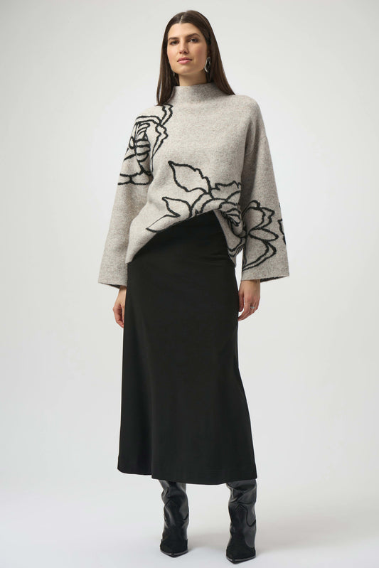 Floral Knitted Jumper