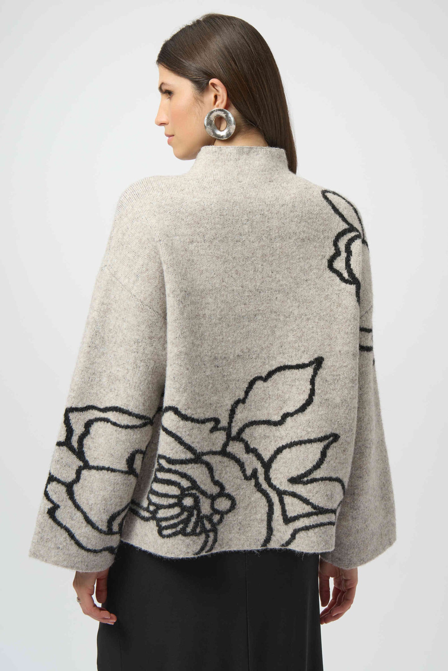 Floral Knitted Jumper