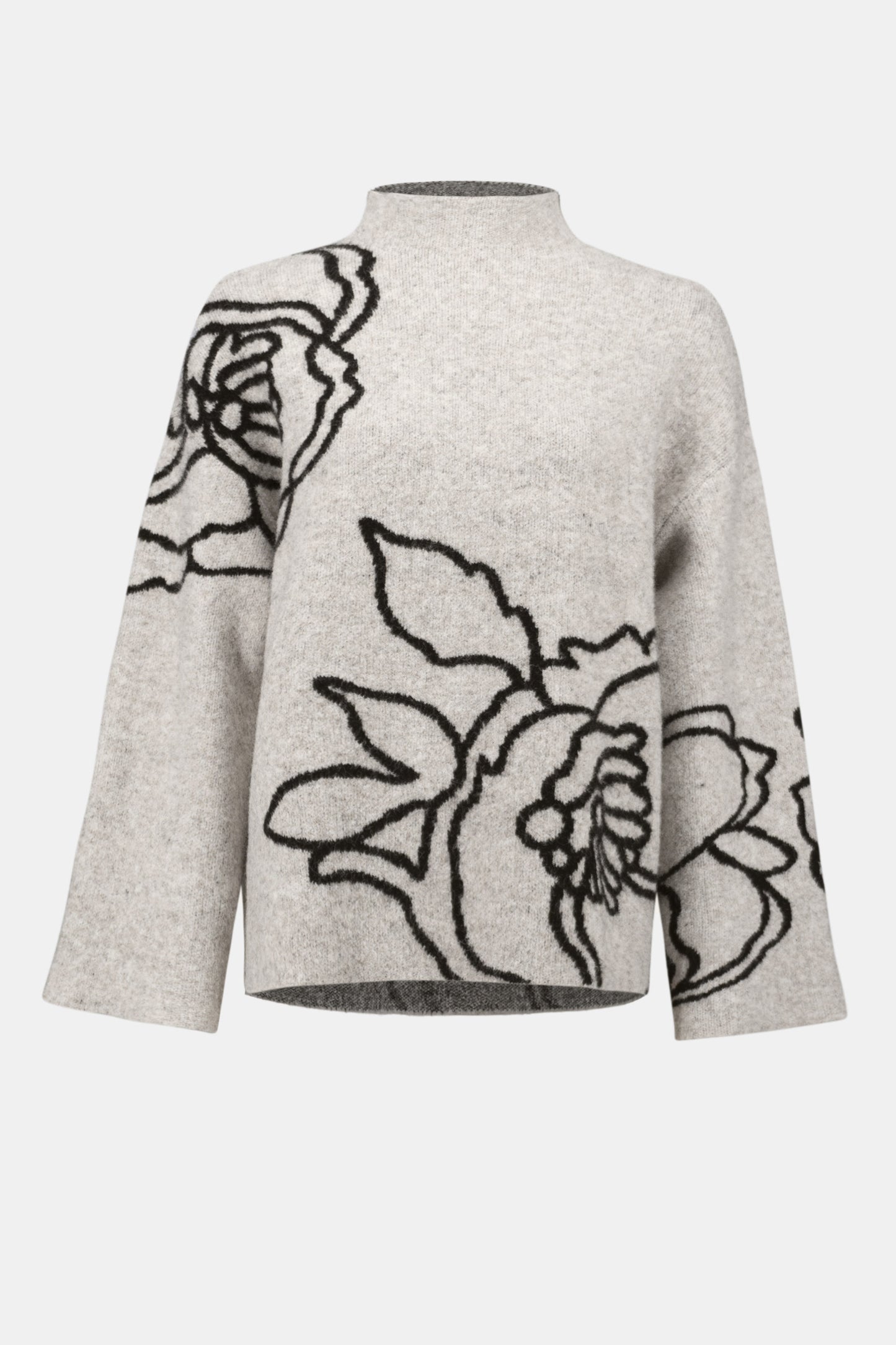 Floral Knitted Jumper