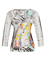 Load image into Gallery viewer, Colourful Printed Top 25602
