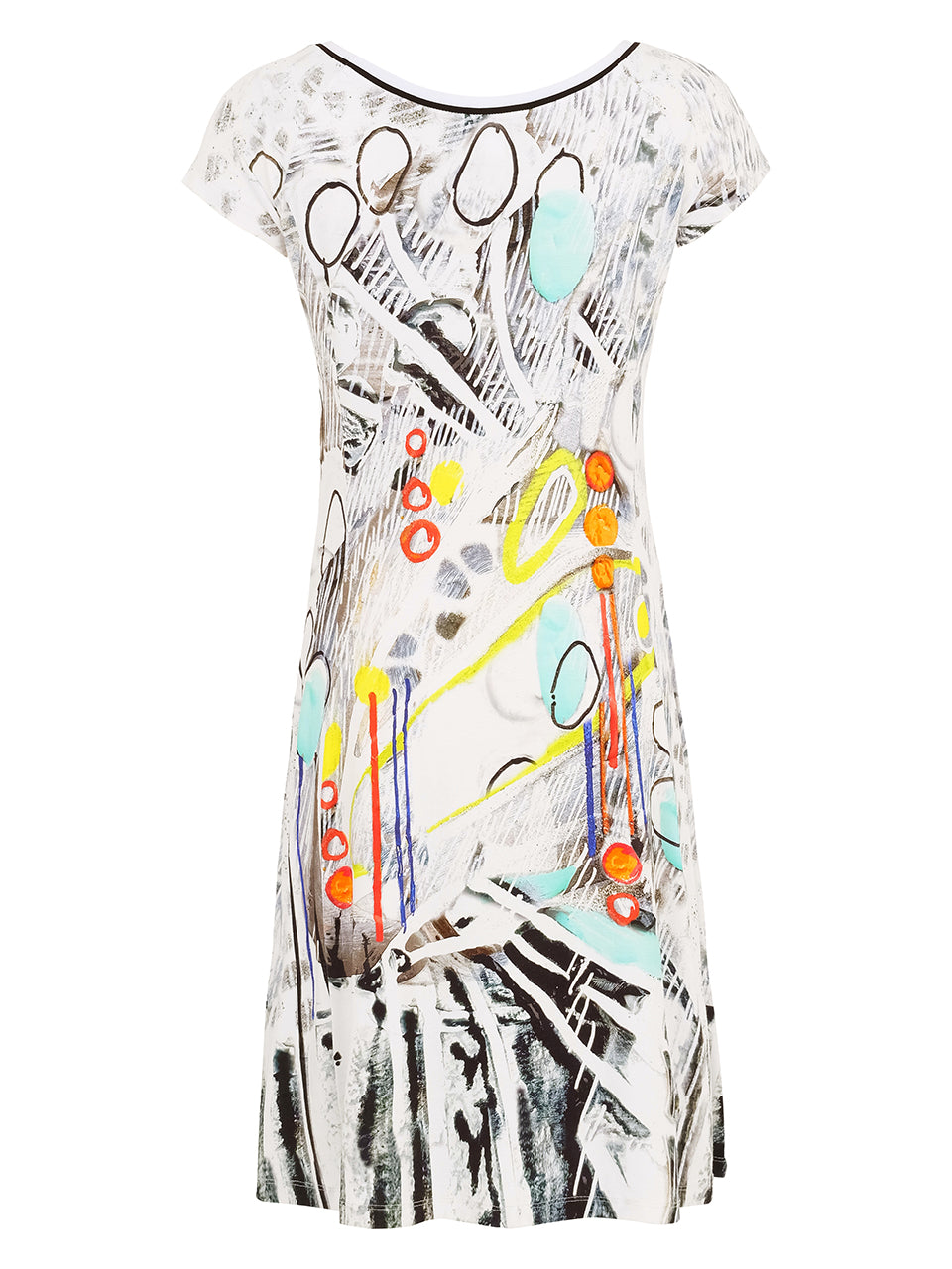 Sylvie Cloutier Print Dress 25605