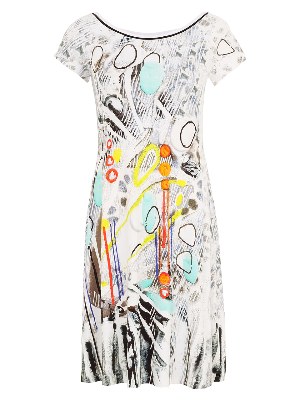 Sylvie Cloutier Print Dress 25605