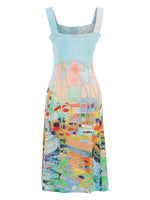 Load image into Gallery viewer, Marina Print Midi Dress 25734
