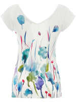 Load image into Gallery viewer, Misty Blossom Printed Top 25785
