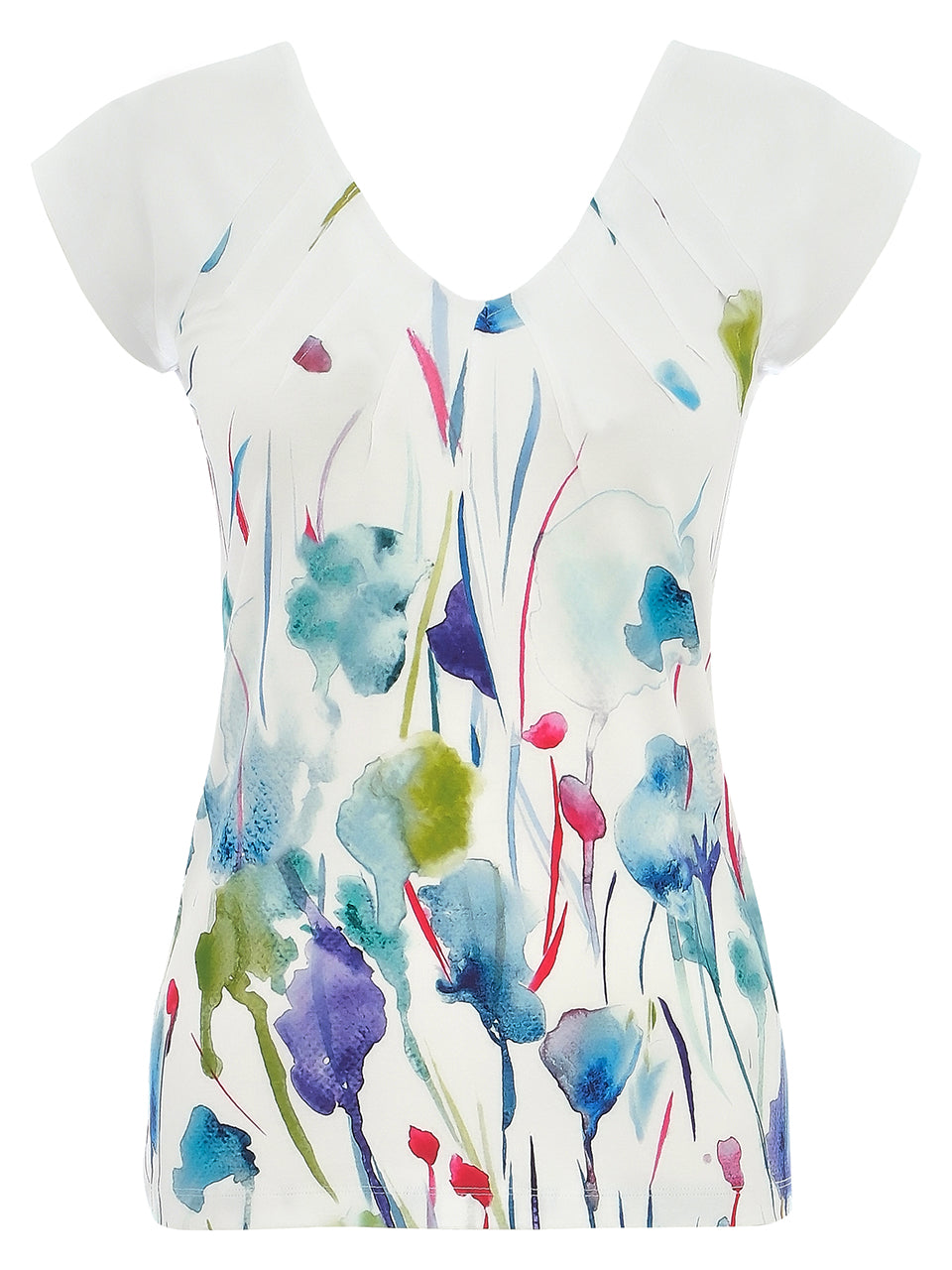 Misty Blossom Printed Top 25785