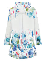 Load image into Gallery viewer, Misty Blossom Raincoat 25872
