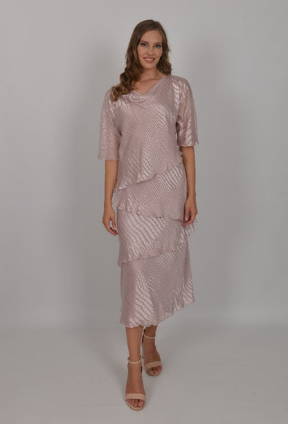 Pure Silk Tiered Top and Skirt 2915/2960