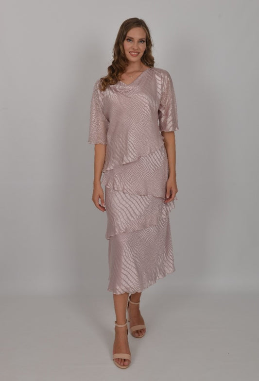 Pure Silk Tiered Top and Skirt 2915/2960