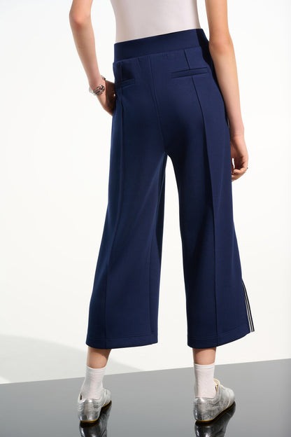 Scuba Jersey Pull-On Culotte Trousers