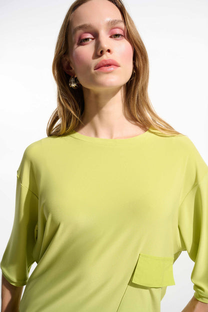 Boxy Tunic With Pocket Detail