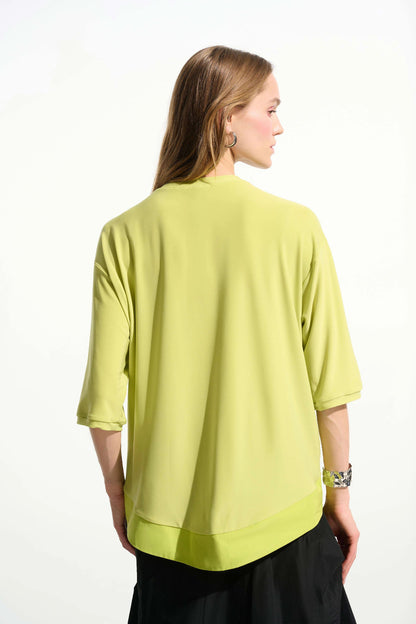 Boxy Tunic With Pocket Detail