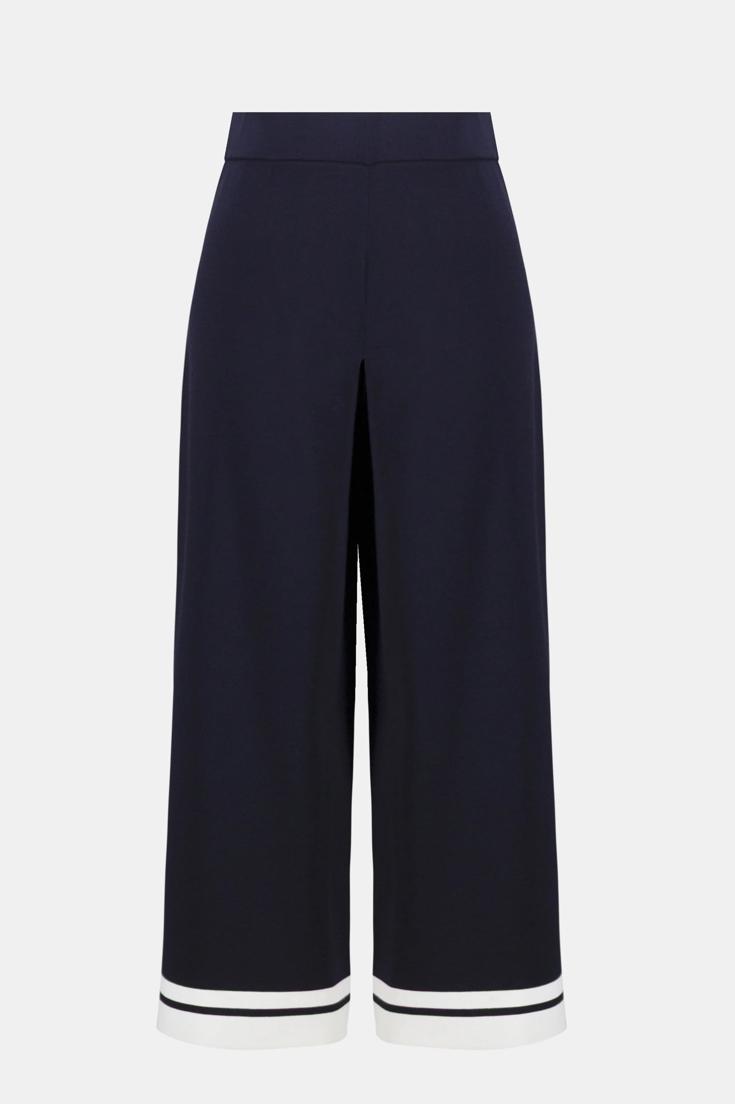 Viscose Blend Culotte Trouser With Stripe Detail - Lucindas on-line