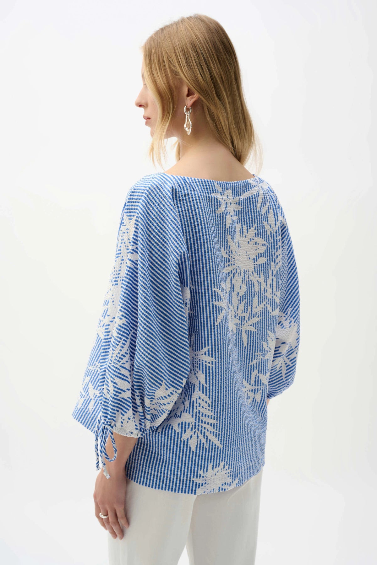 Joseph Ribkoff Floral Print Trapeze Top