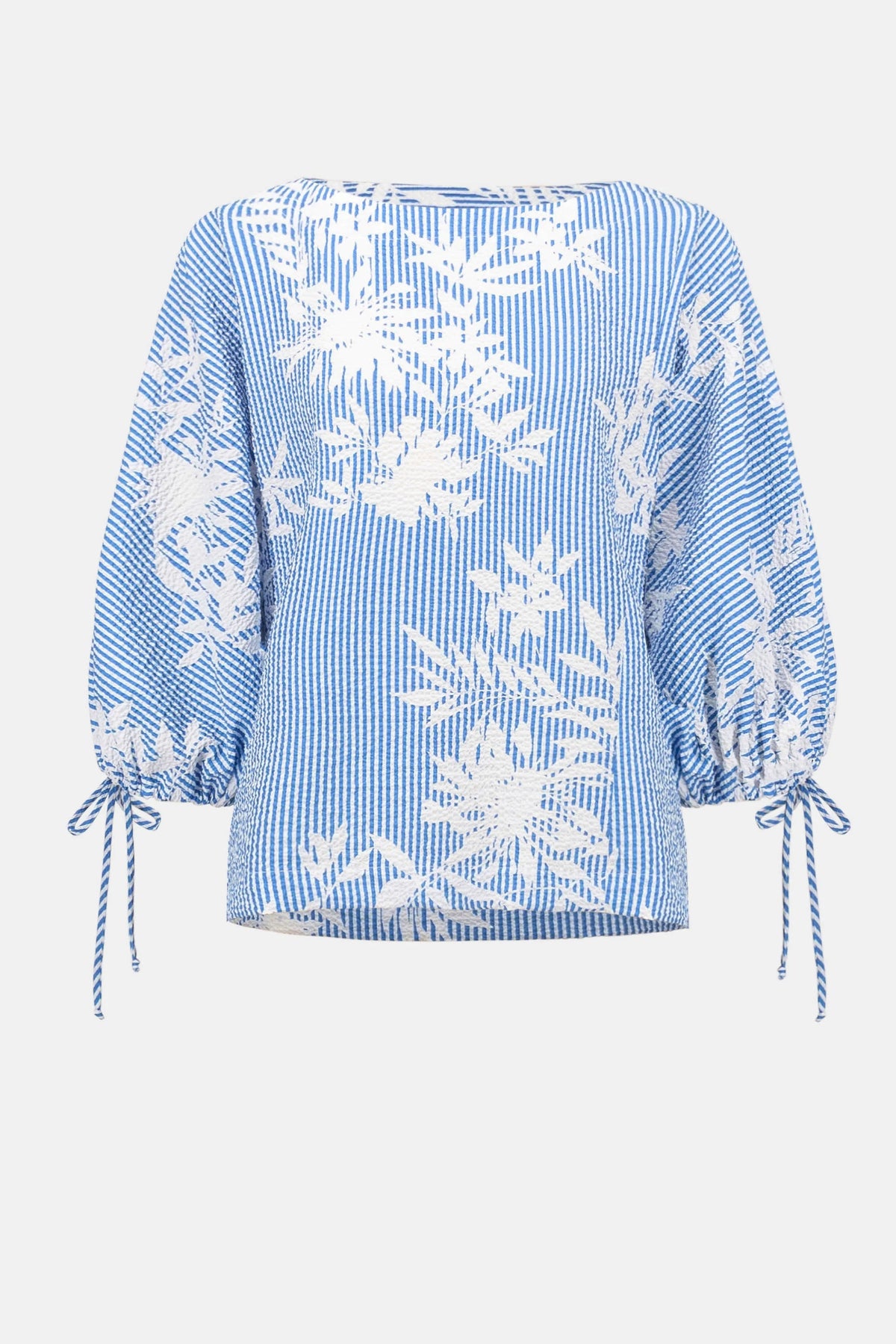 Joseph Ribkoff Floral Print Trapeze Top