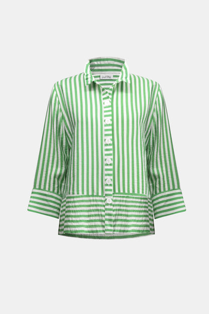 Woven Stripe Straight Jacket - Lucindas on-line