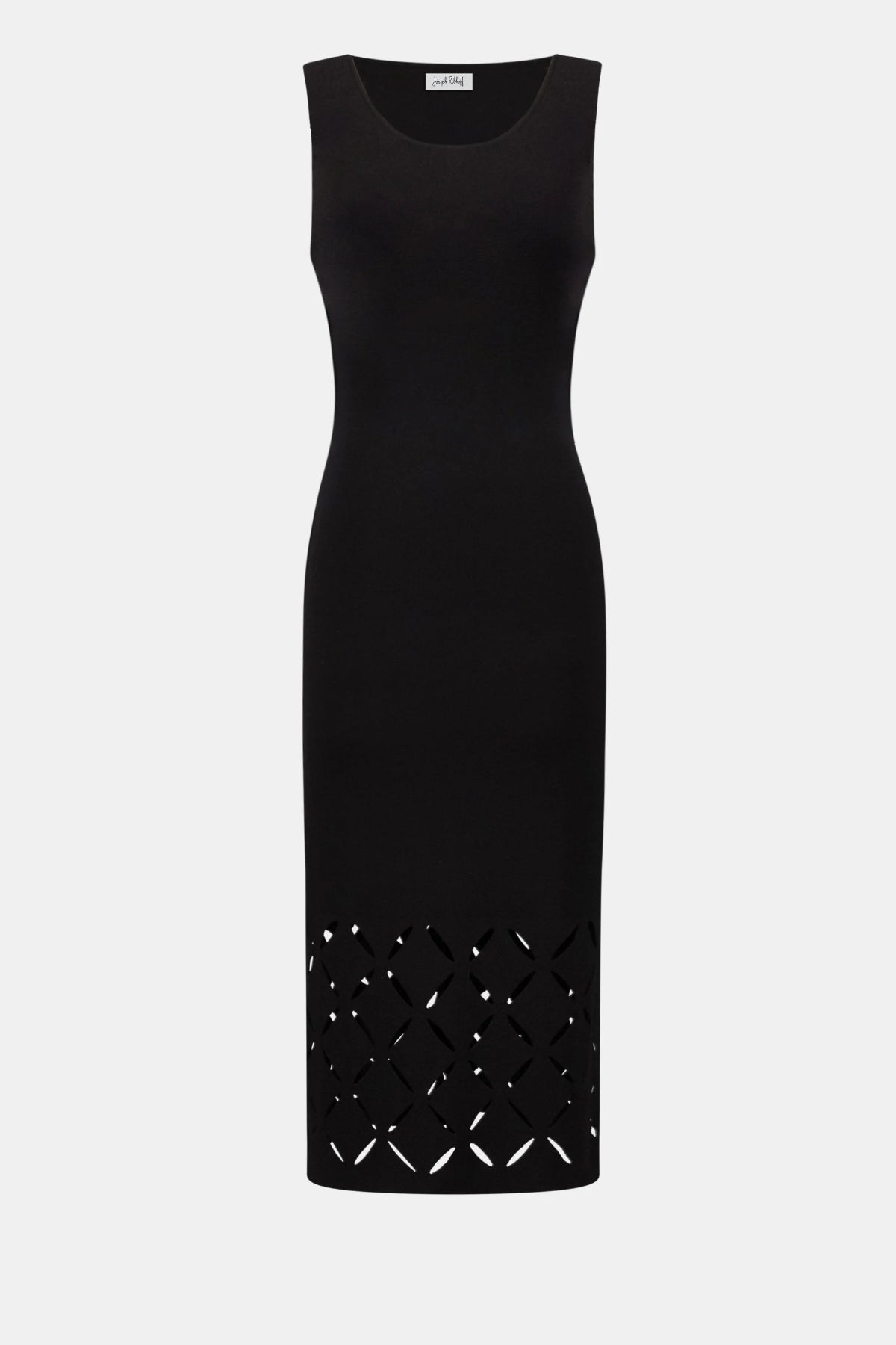 Joseph Ribkoff Sweater Knit Sleeveless Dress with Cutout Detail