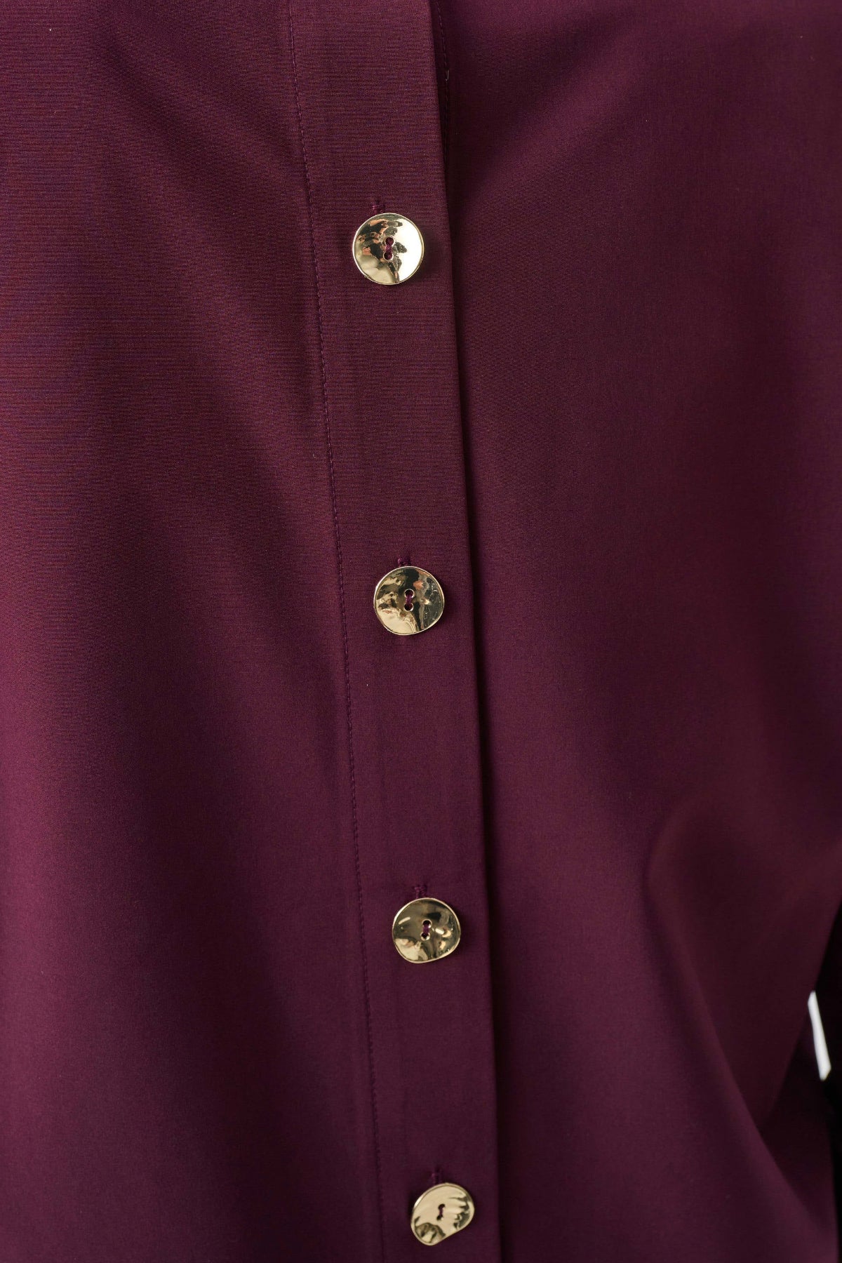 Joseph Ribkoff Burgundy Stretch Poplin Boxy Top