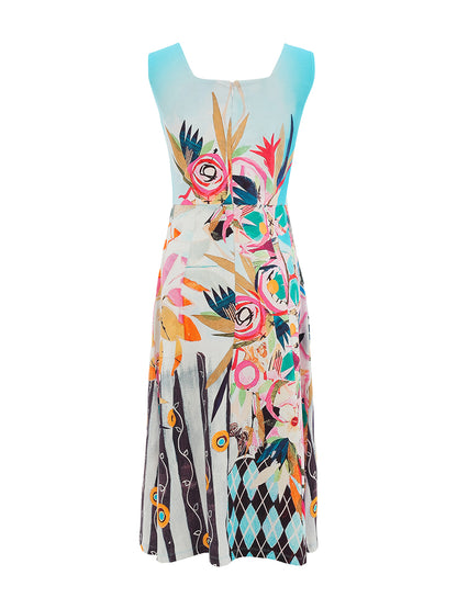 Dolcezza Daydream Midi Sleeveless Dress