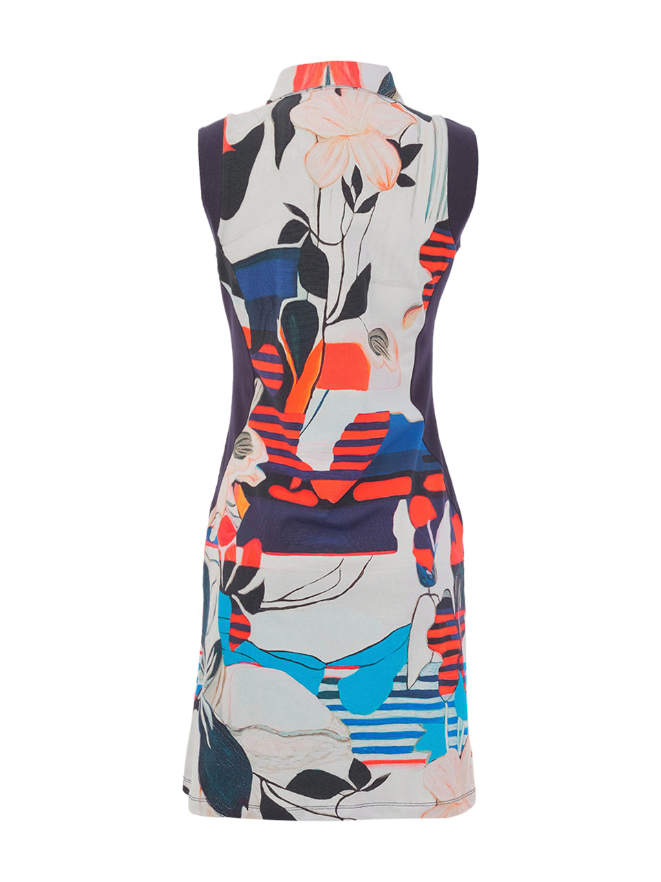 Dolcezza 'Interlaced 16' Dress with Zip Neckline