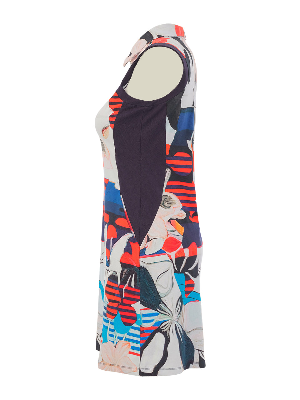 Dolcezza 'Interlaced 16' Dress with Zip Neckline