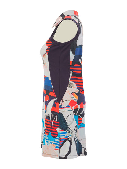 Dolcezza 'Interlaced 16' Dress with Zip Neckline