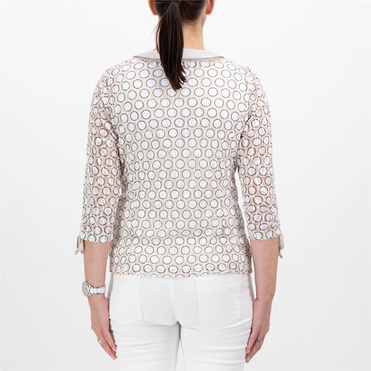Polka Dot Print Jacket J4285