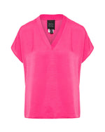 Load image into Gallery viewer, V-Neck Crushed Satin Top 33-2108
