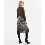 Load image into Gallery viewer, Long Sleeve Glitter Mesh Top 34-2007
