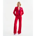 Load image into Gallery viewer, High Waist Wide Leg Red Trousers 34-5109
