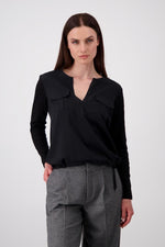 Load image into Gallery viewer, Easy Style Draw String Blouse 807159
