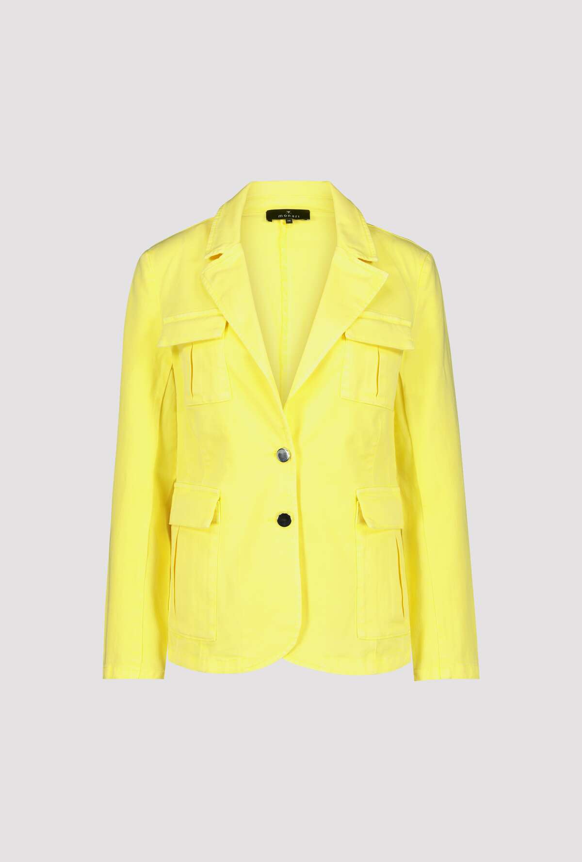 Yellow Safari Cotton Blazer 408392