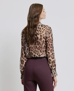 Leopard Print Shirt  44-7057