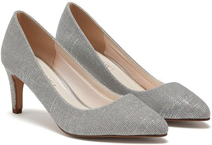 Stella Metallic Court Shoes