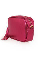 Load image into Gallery viewer, Metallic Leather Camera Bag
